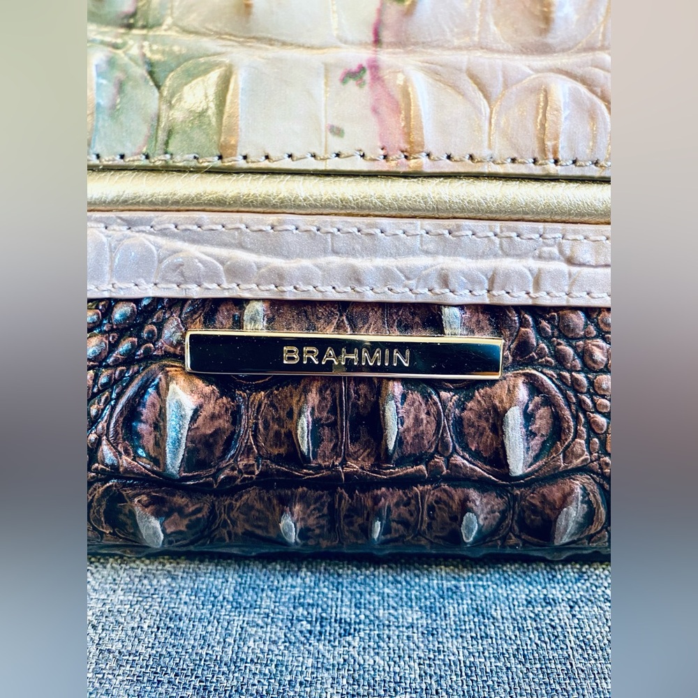 NWOT Brahmin Jasper Mini Asher Nirvana Handbag/Satchel/Crossbody Purse - Picture 9 of 16